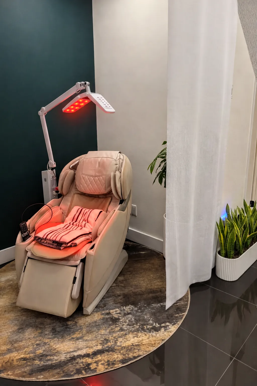 LED light therapy for acne and collagen at AcuEsthe Tenafly NJ