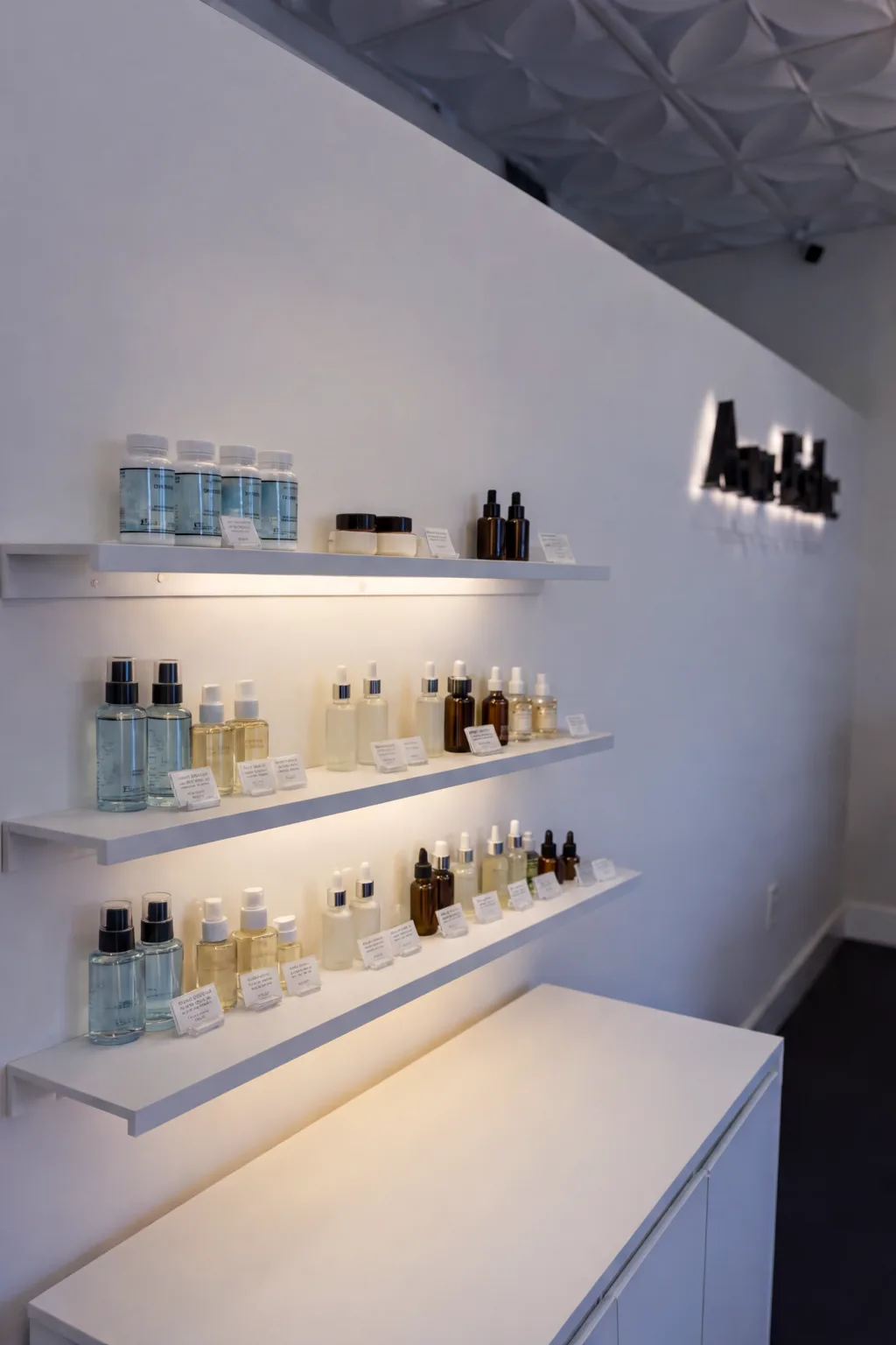 Organic herbal skincare serums and products at AcuEsthe Tenafly